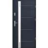 Drzwi S60 T53 INOX Antracyt 72 mm